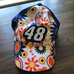 Nascar Jimmie Johnson 48 Youth Floral Hat